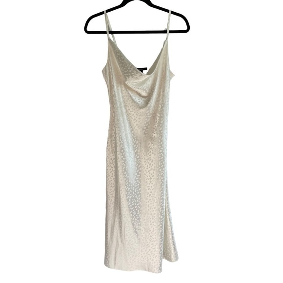 Forever21 Satin Leopard Print Slip Dress, Size S - Picture 5 of 10